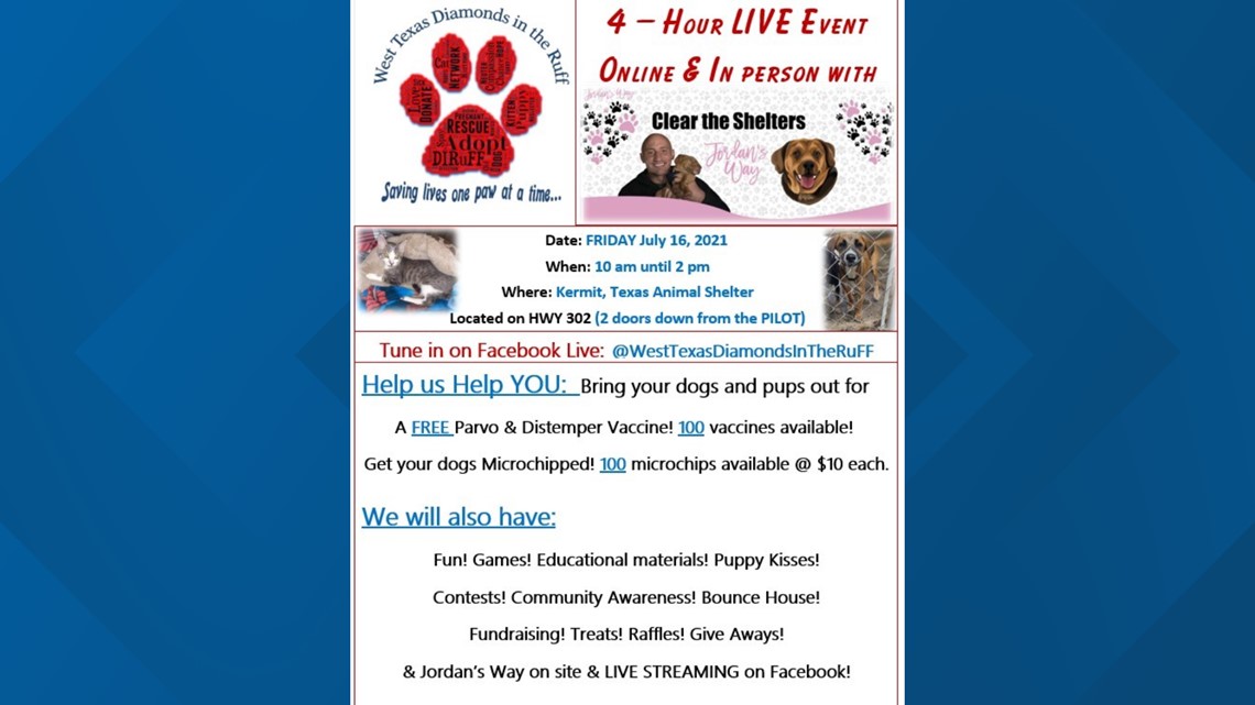 West Texas Diamonds in the Ruff to host vaccination event at the Kermit