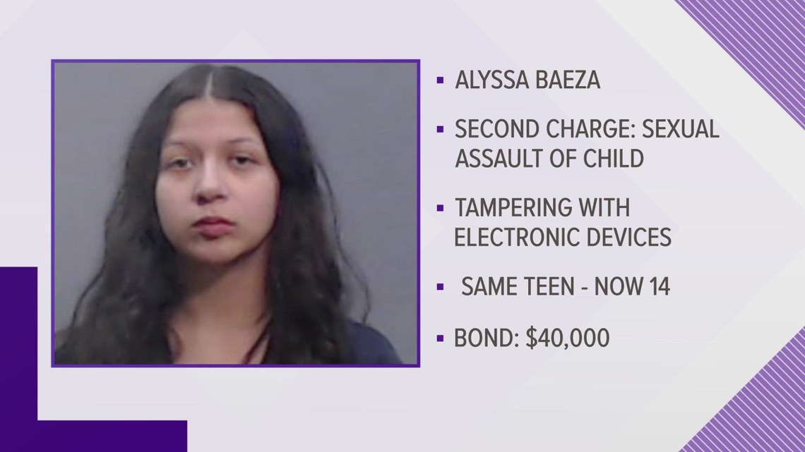 Odessa woman charged with having sexual relations with same underage teen | newswest9.com