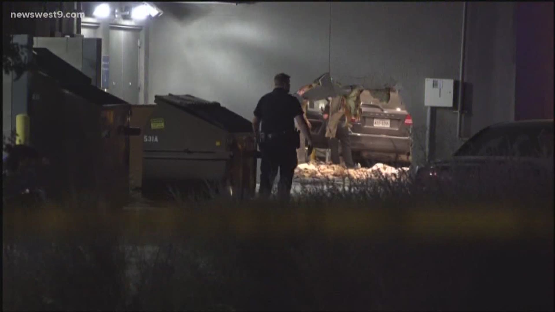 One person was arrested following a crash into Planet Fitness in Odessa.