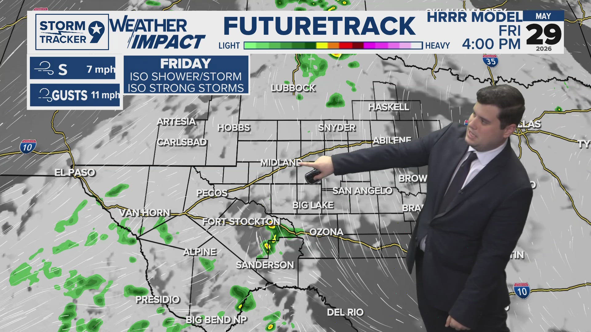 Heating up with small rain chances| West Texas Forecast | newswest9.com