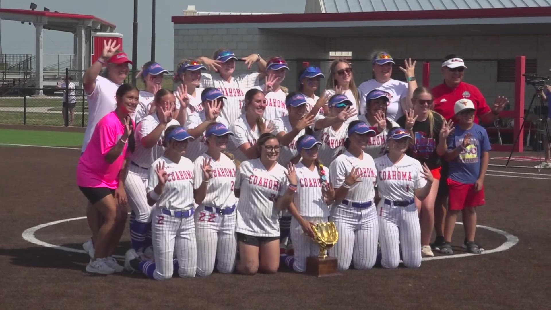 Coahoma advances to the state championship, winning in dominant fashion.  The Bulldogettes will travel to Austin Thursday to take on Lexington.