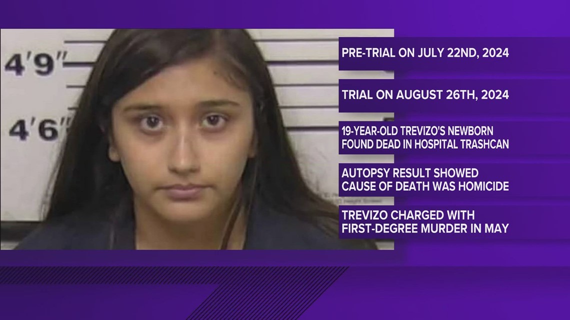 Court dates set for Alexee Trevizo who was charged with first degree