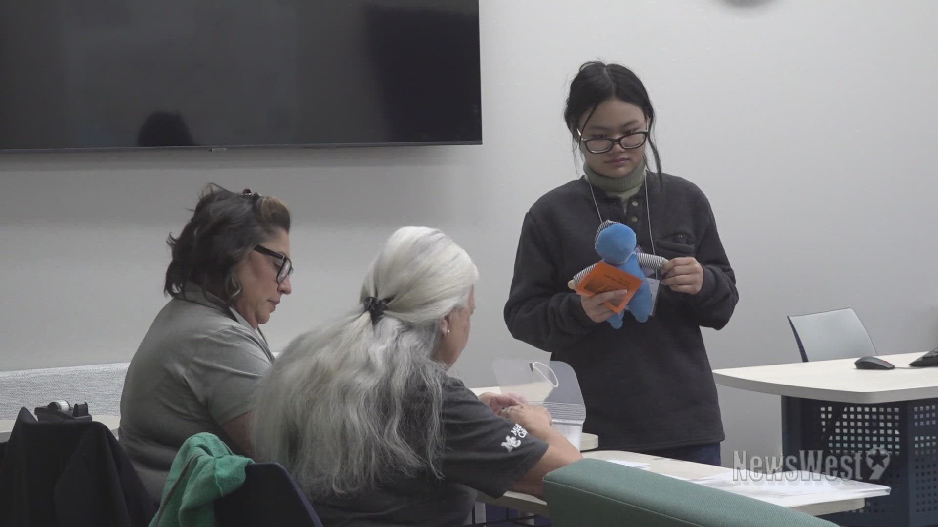 Midland College held a poverty simulation to educate healthcare students on the different ways of life that may appear in the industry.