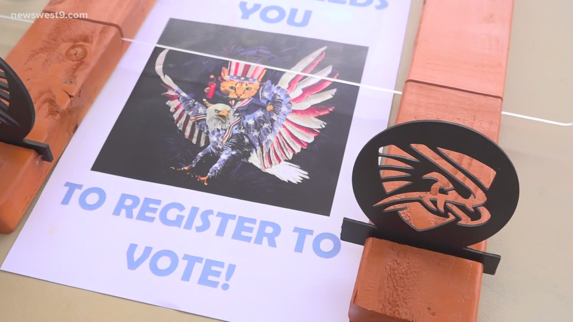 What started as a goal to ensure the entire UTPB Men's Hoops program is registered to vote turned into a community event encouraging voter registration.