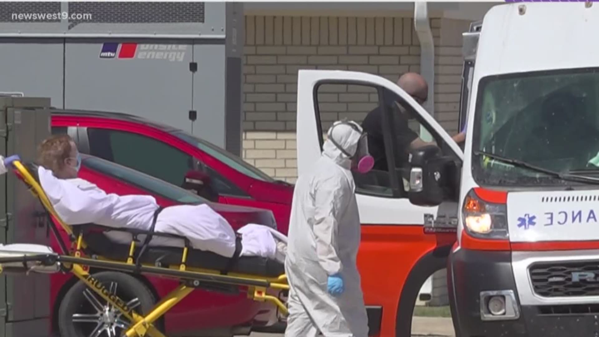 23 residents are expected to be admitted into the hospital by the end of Monday.