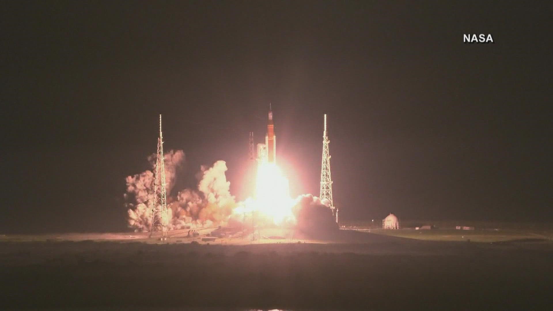 NASA's Artemis I rocket is finally launched in part of a program to take humanity back to the moon.