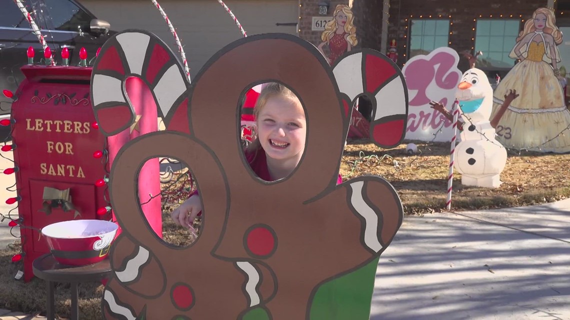 Daughters motivate Midland man to festively decorate his yard - Vimarsana News