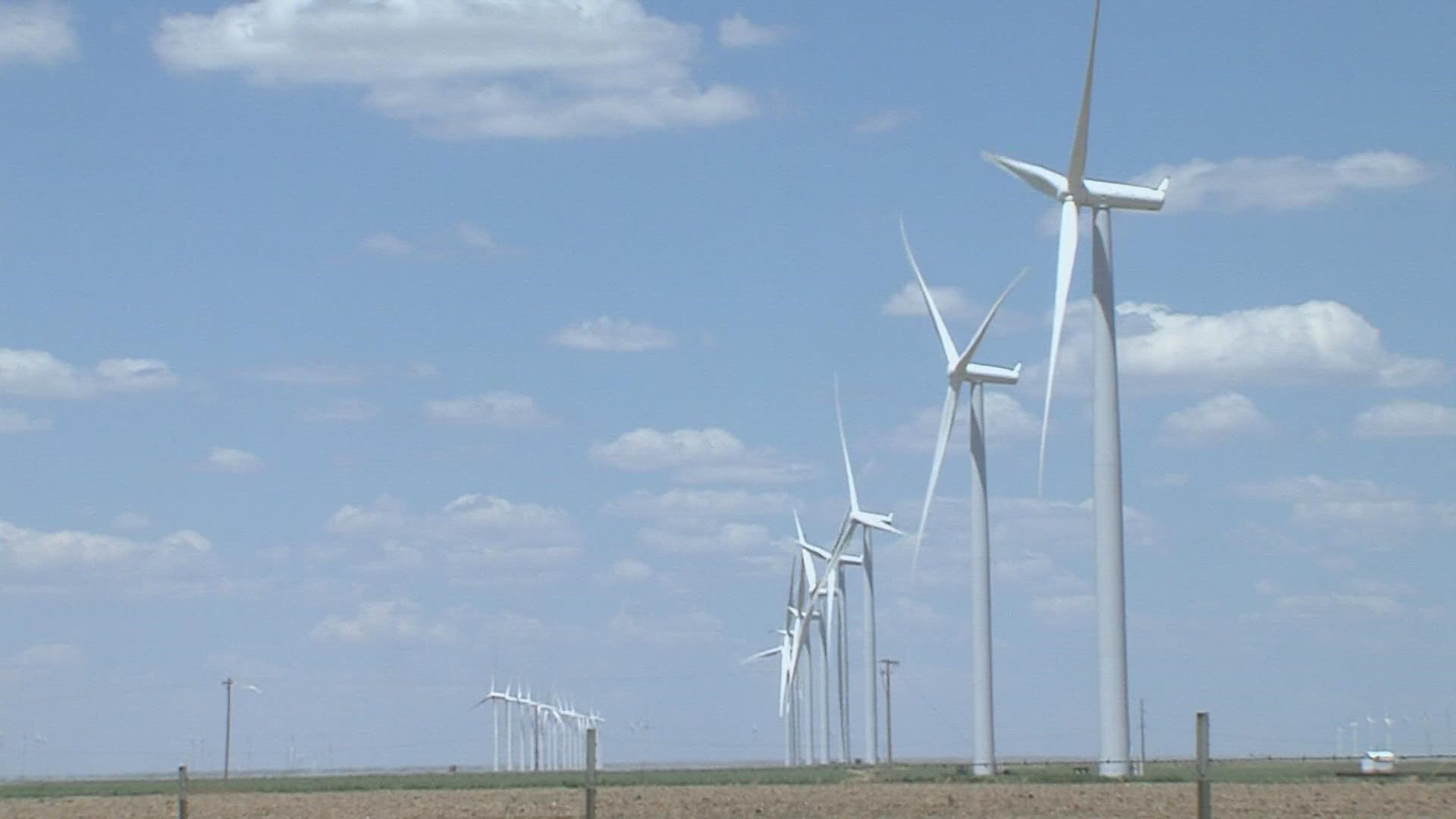 The company wants to use the renewable energy to help run its oil and gas operations on over 25,000 acres of its property.