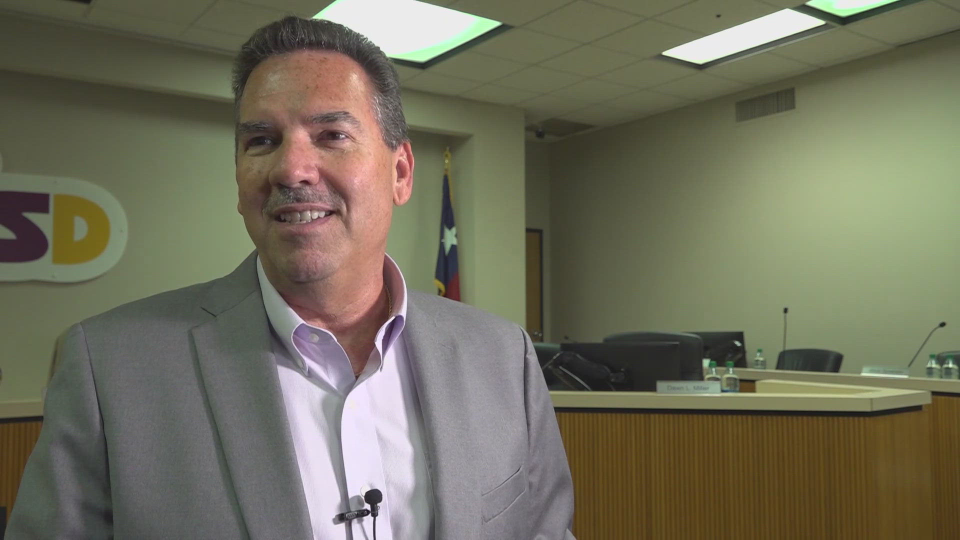 The announcement was made at Tuesday night's ECISD Board of Trustees special meeting.