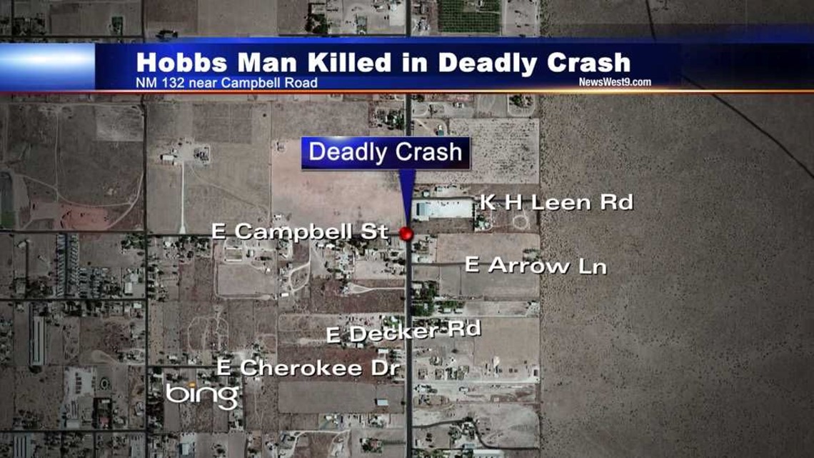 Hobbs Man Killed Following Deadly Crash Saturday Evening