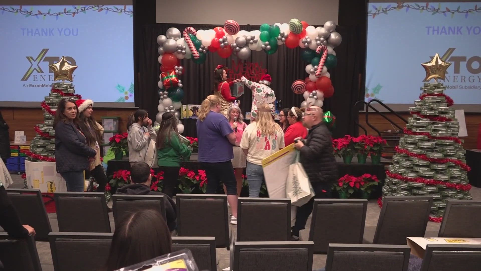 Diamondback Energy and others hosted the Winter Wishes Spectacular at Bush Convention Center Tuesday. This event provided free supplies and more to MISD teachers.