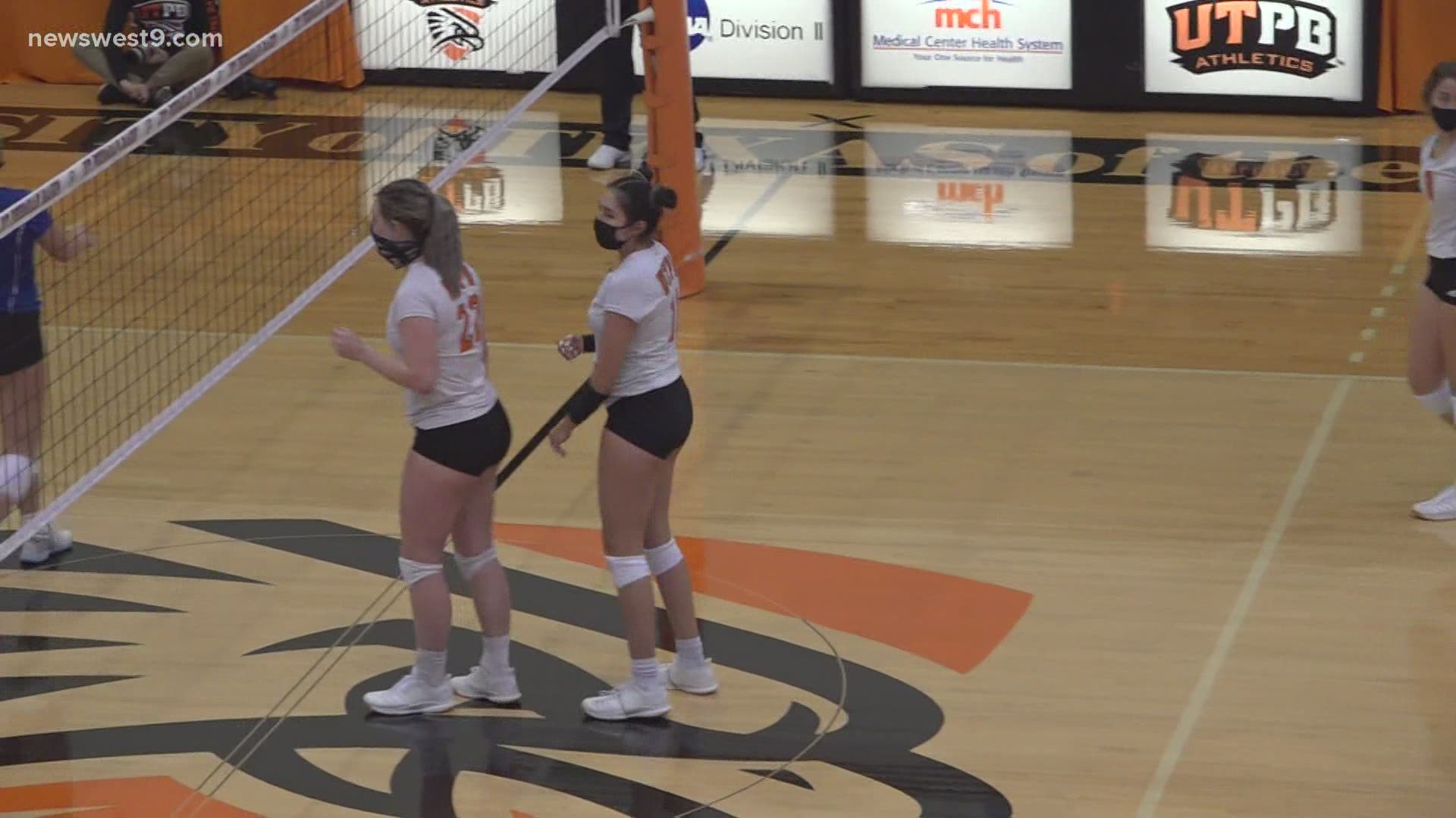 UTPB looked to hold on to their ranking against a tough opponent.