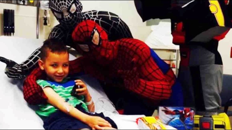 Spider-Man Starts Charity for Sick Children 