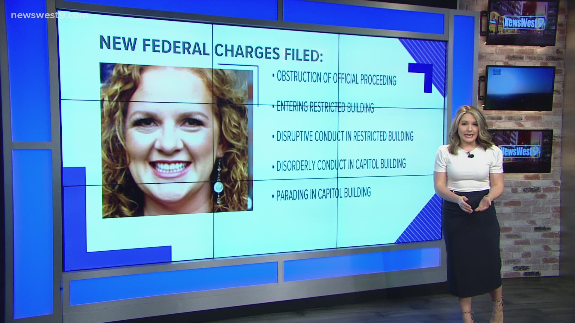 Cudd had previously been facing only misdemeanor charges following her arrest in January by the FBI.