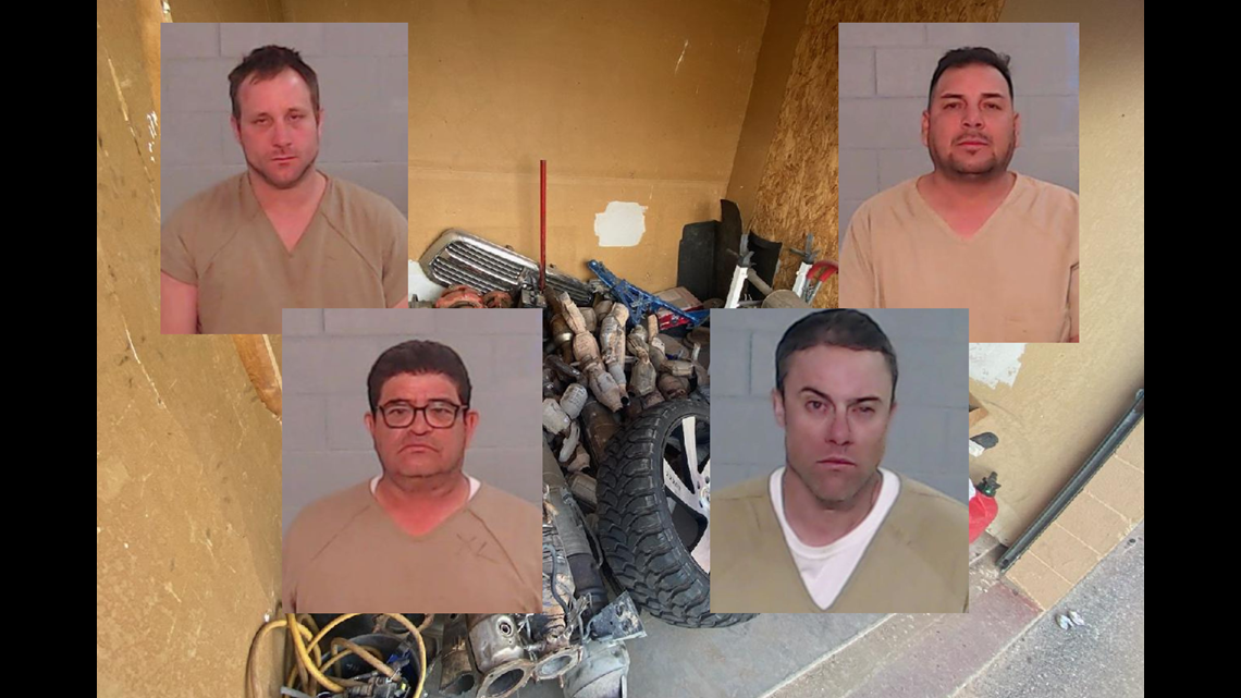Arrests made after local law enforcement agencies investigate catalytic converter thefts - Vimarsana News