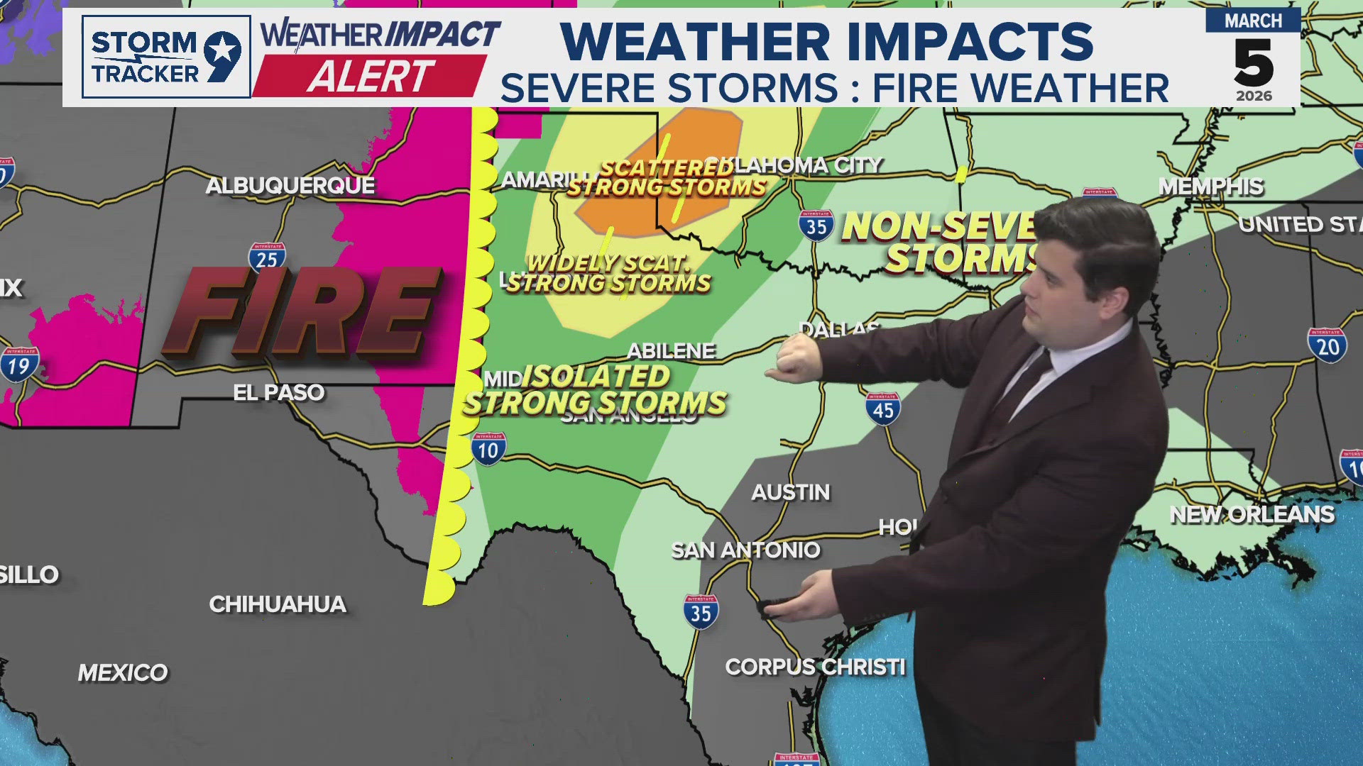 Fire Weather and Strong Thunderstorms across West Texas | West Texas ...
