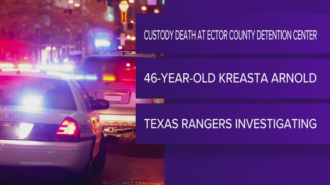 Texas Rangers investigating death at Ector County Detention Center
