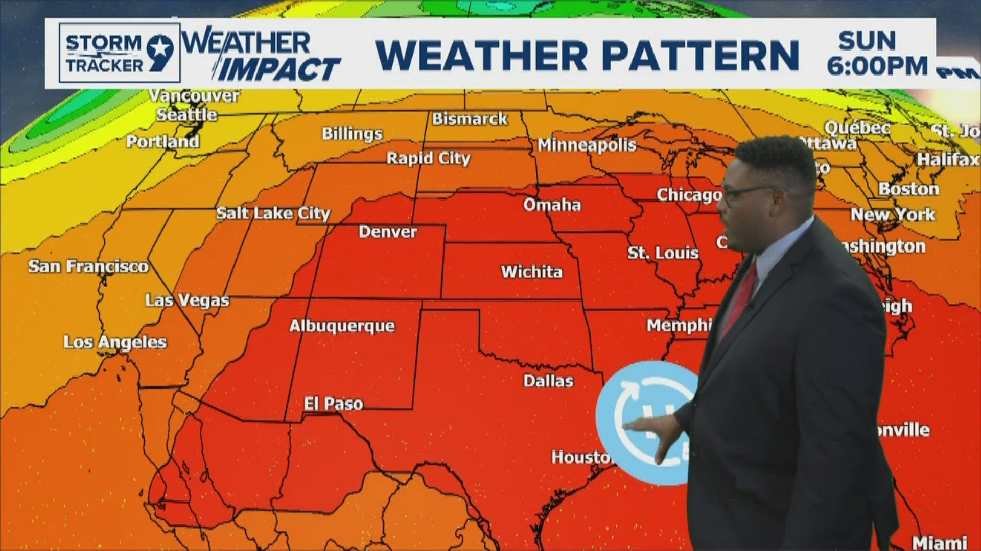 Meteorologist Jeremiah Stewart breaks down our hot and steamy forecast with some low end rain chances as we approach the weekend.