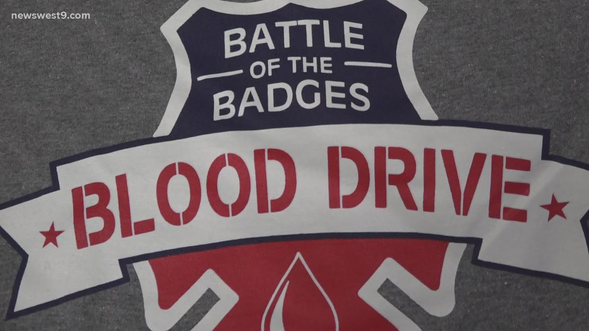 Mark Lindsey, pastor of the First Baptist Church in Big Spring, lost four church members to COVID-19. At Battle of the Badges, he's donating blood to honor them.
