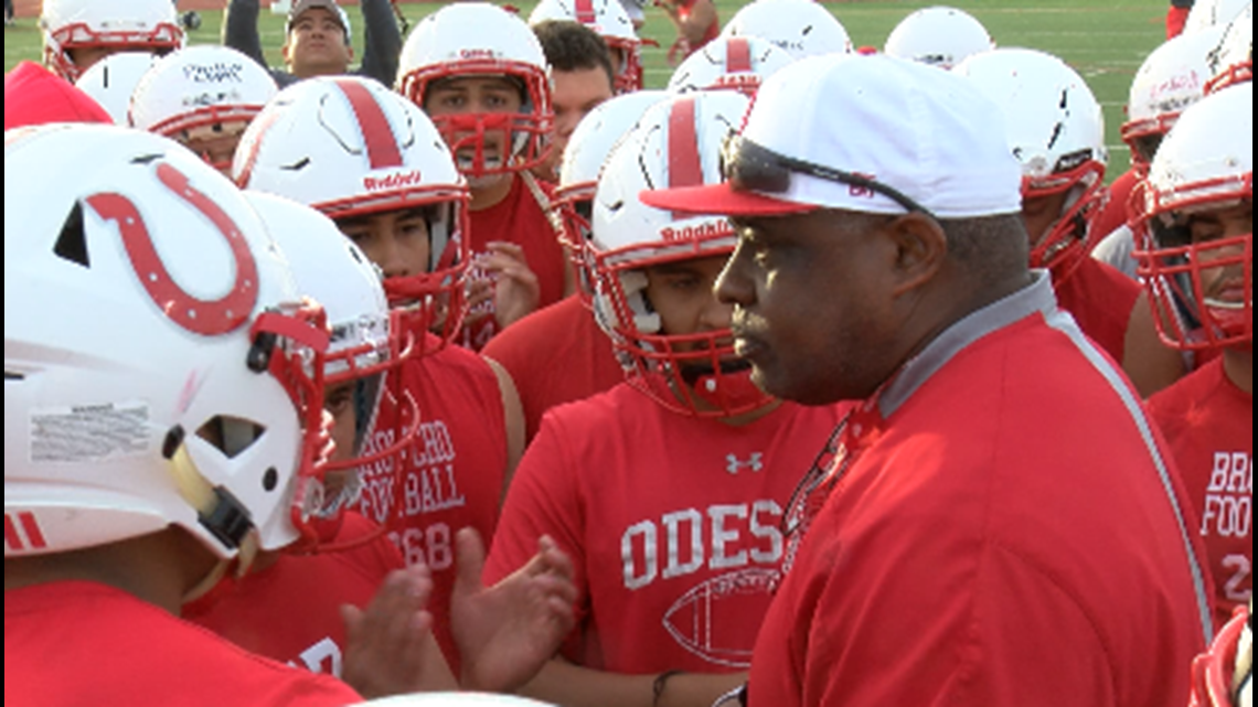 Odessa High Bronchos begin spring football