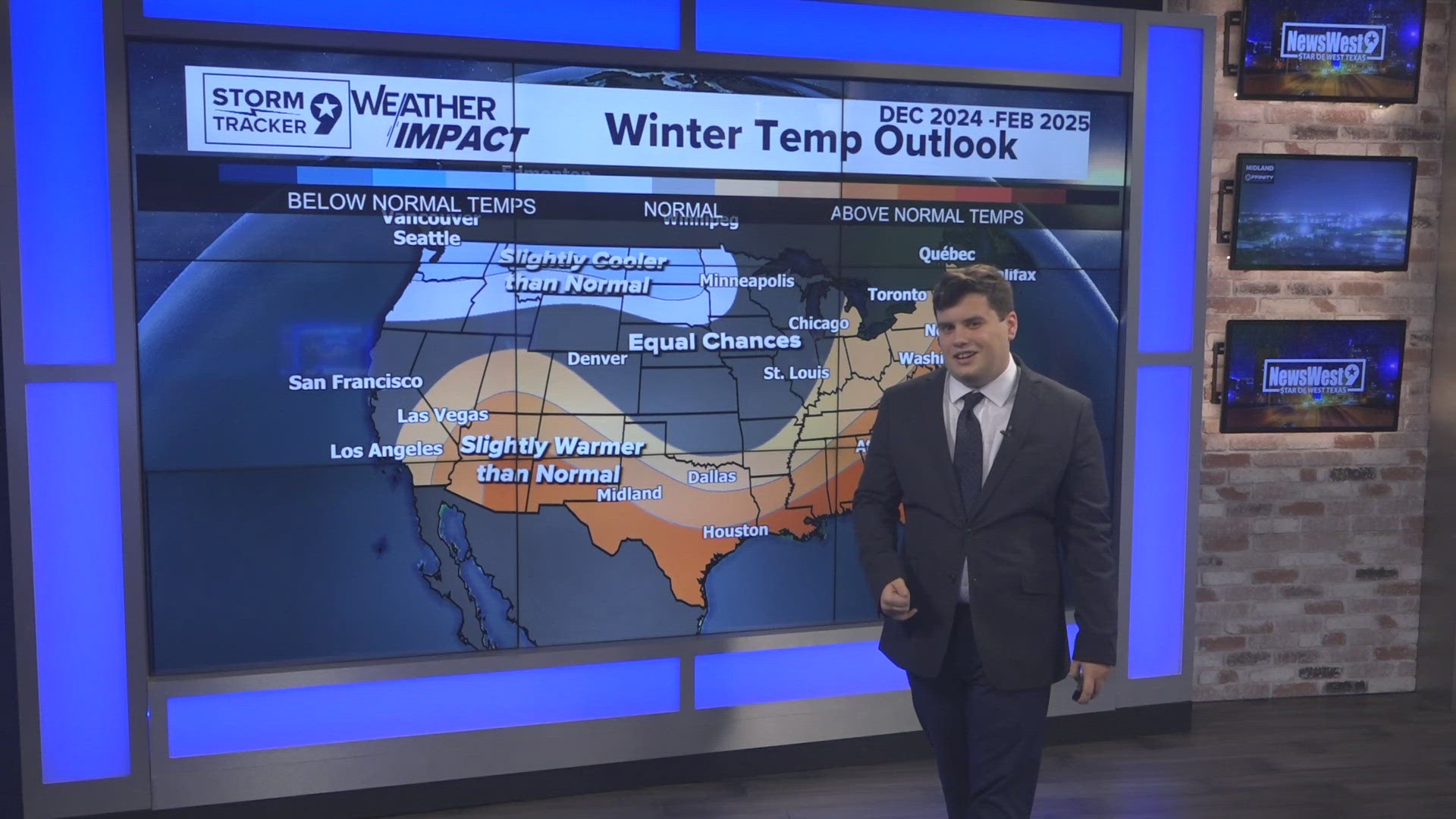 The recent winter outlook has been released by NOAA but what does it mean for us in West Texas with a Weaker La Nina Season Ahead?