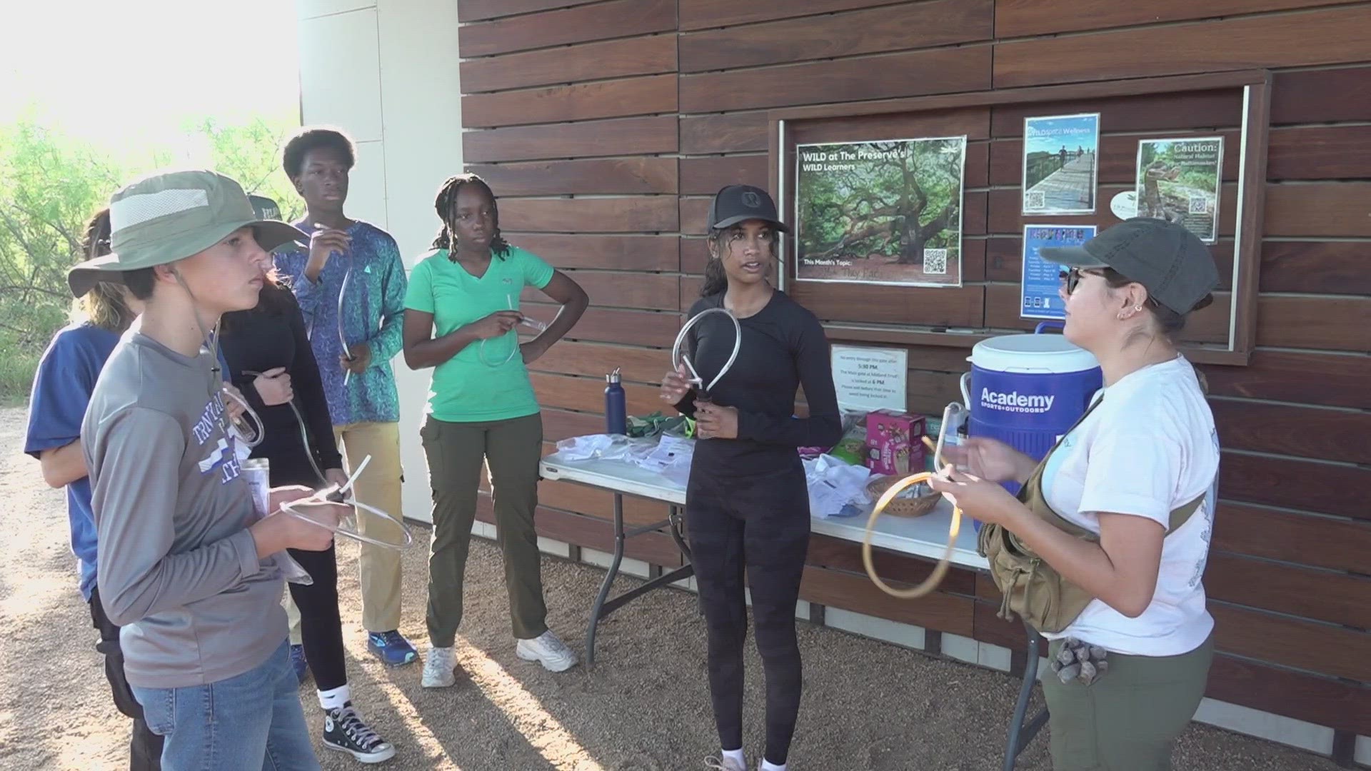 The Conservation Job Corps program allows students the chance to meet experts in the field and get hands-on experience.