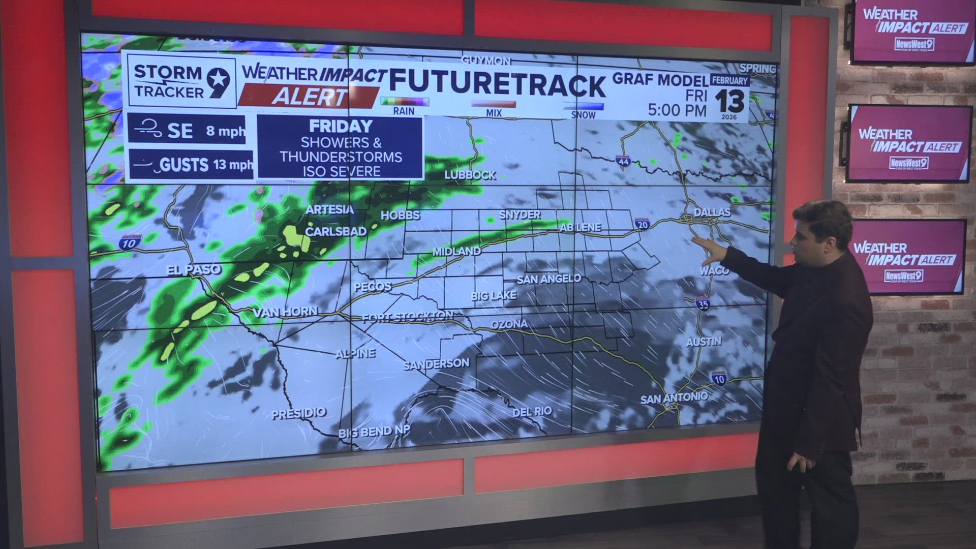 Weather Impact Alert: First Severe Threat of 2026 with Strong ...