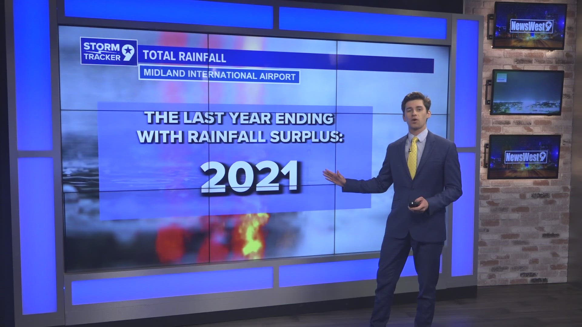 Rain in the forecast could help West Texas catch up to near normal rainfall totals for 2024.