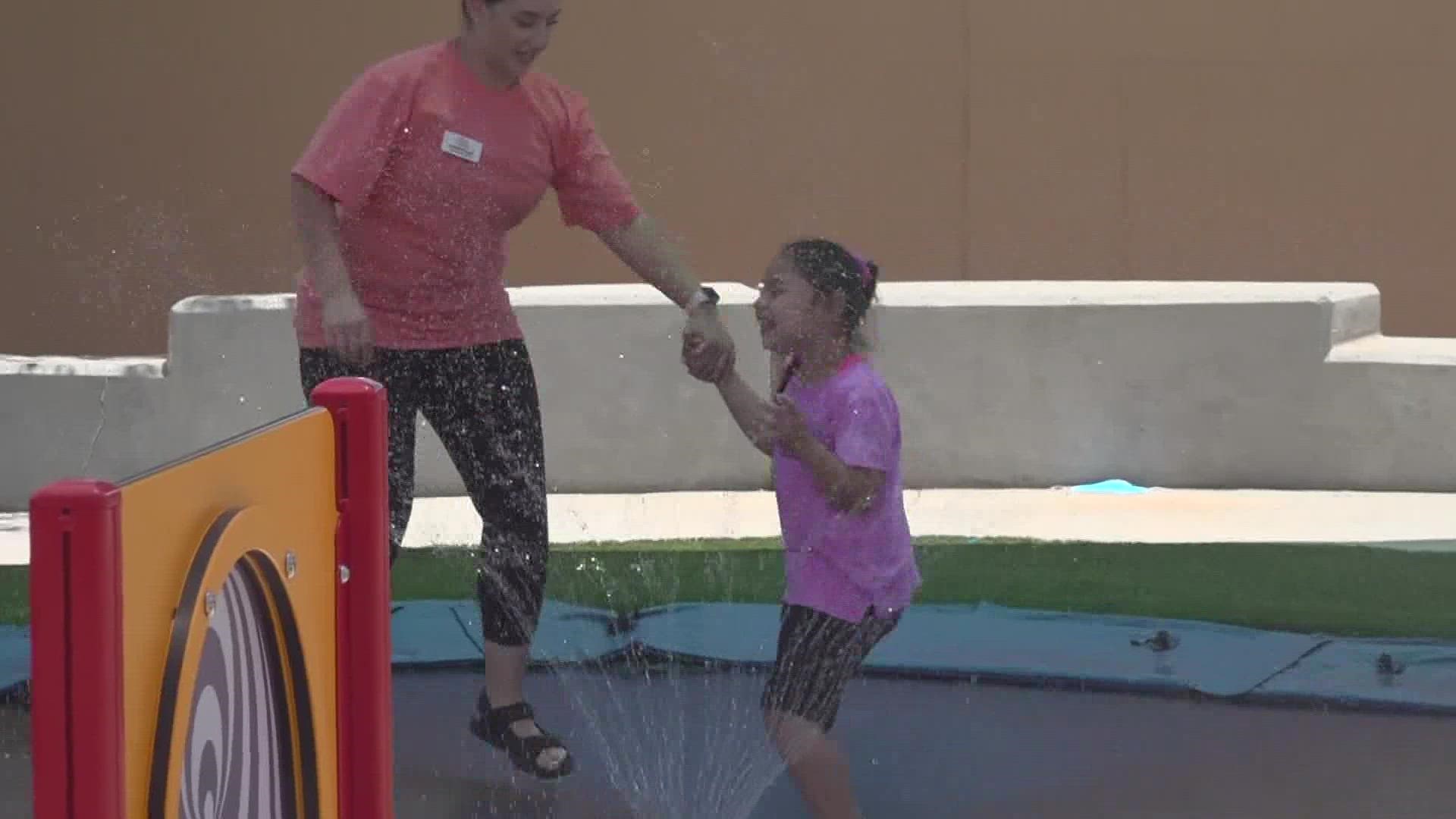 The rehab center hasn't been able to celebrate Water Week for a few years.