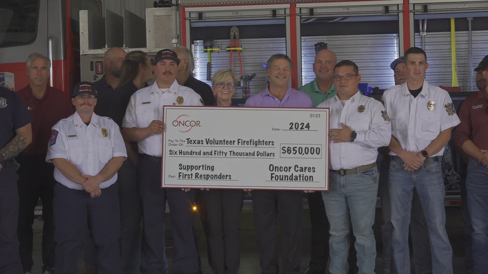 The money spans across volunteer fire departments in 17 counties.