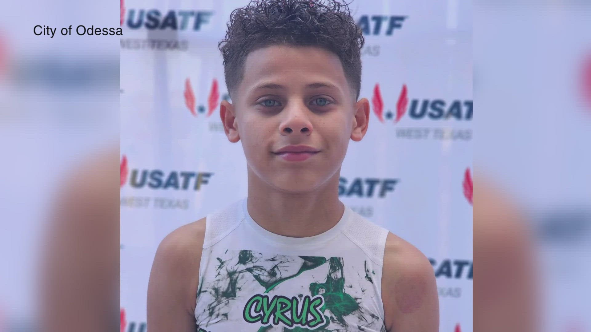 Cyrus Lujan has been running since the age of two and will be running in the 400 and 800 meter races at the event.