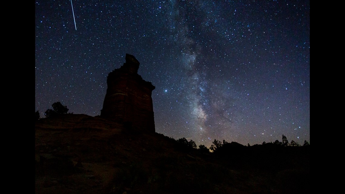 texas desert night