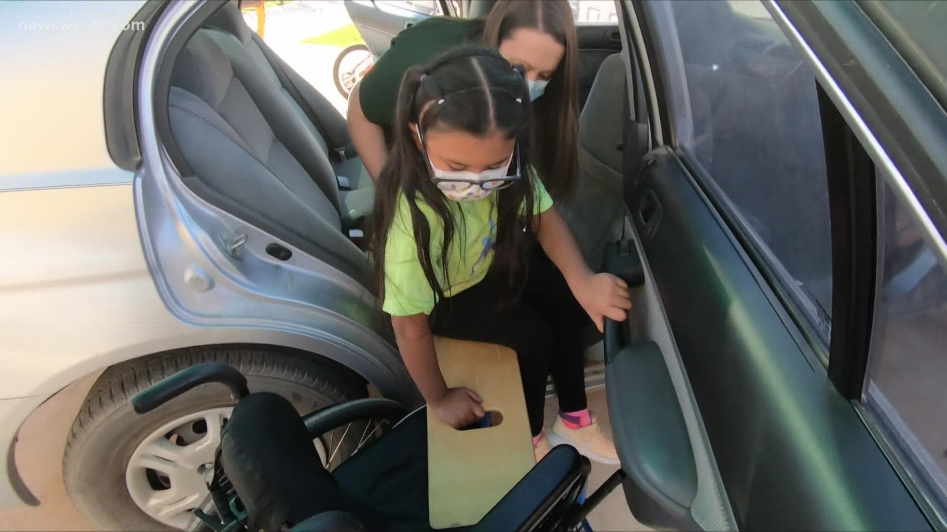 The Permian Basin Rehab Center is helping Sophie learn that just because she's in a wheelchair doesn't mean she's limited.