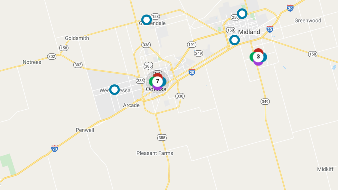 Power outage impacts over 1,000 homes in Odessa