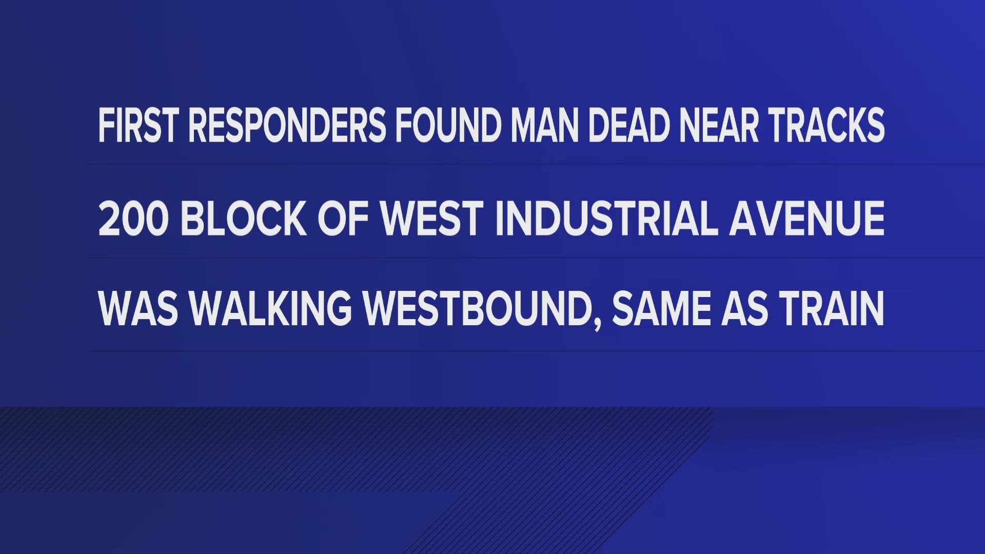 Pedestrian dies after being hit by train in Midland | newswest9.com