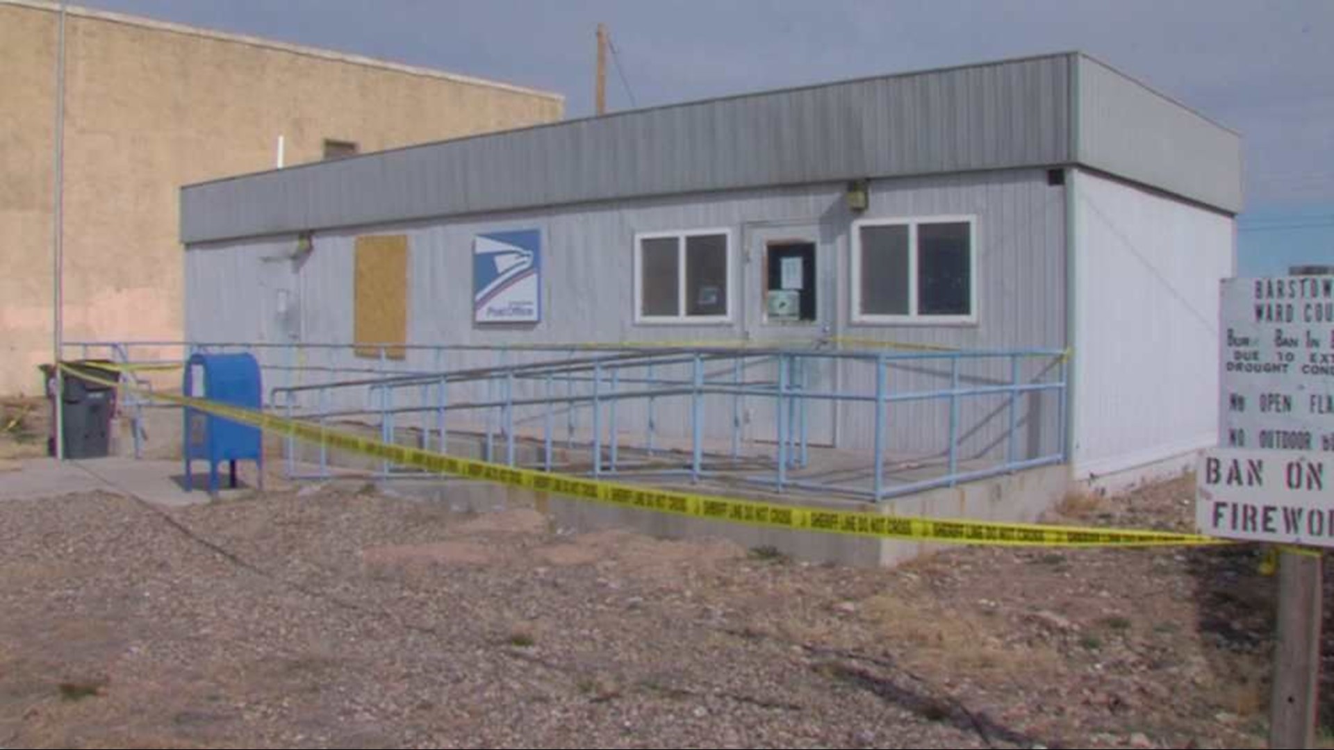 Barstow Residents Forced to Mail in Pecos Following Post Office Fire