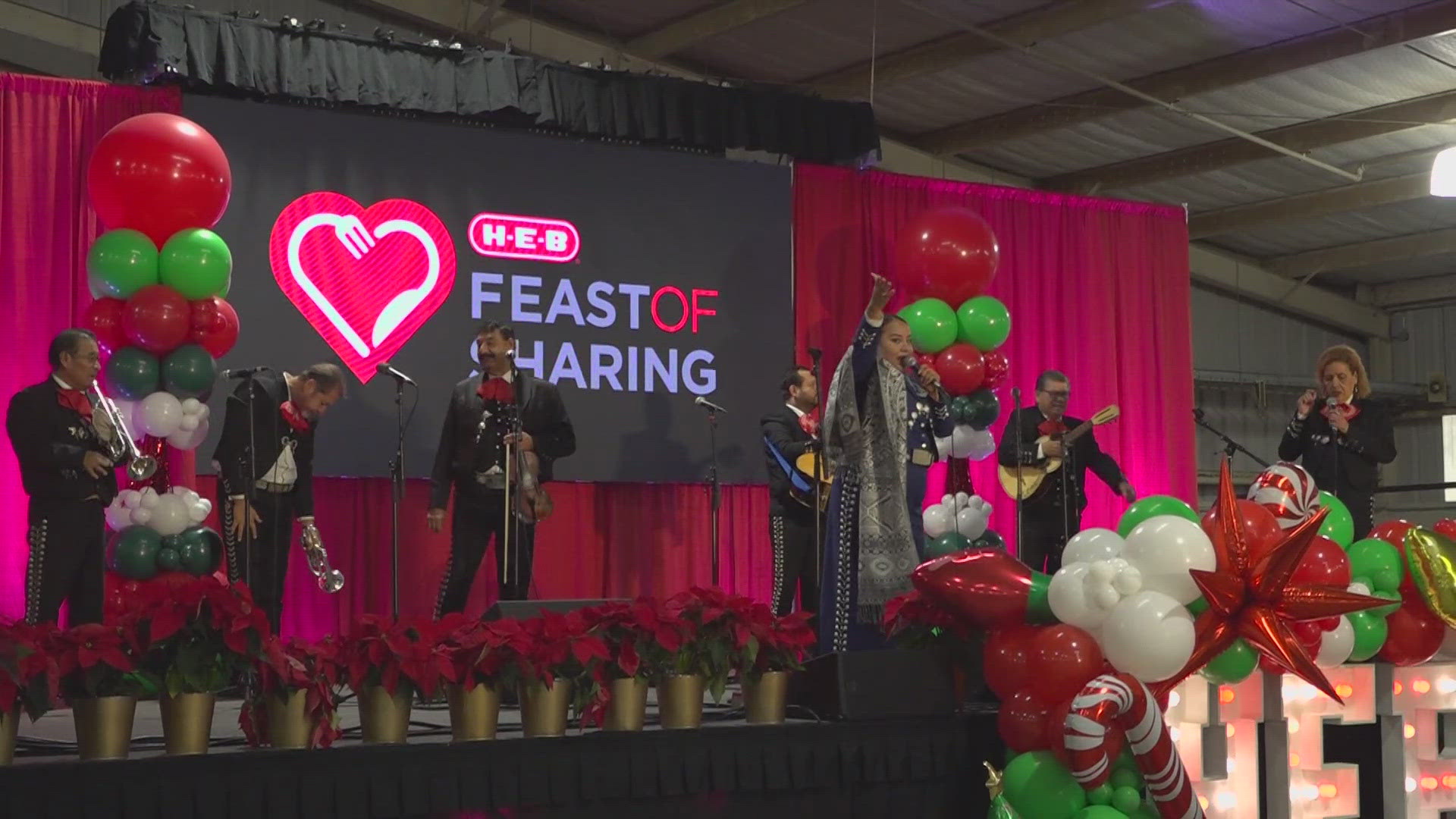 The Odessa community gathered at the Ector County Coliseum Friday evening to celebrate H-E-B's Feast of Sharing.