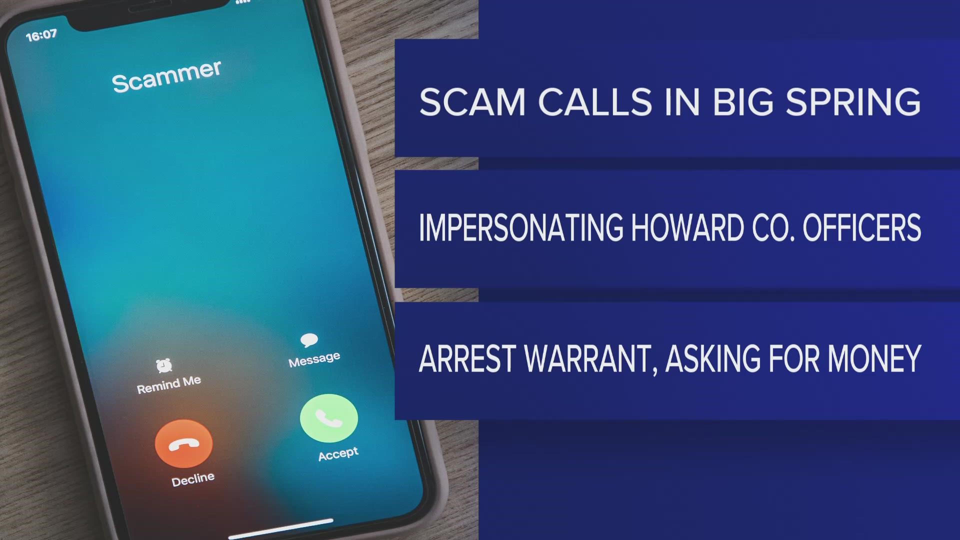 The scam artist was portraying himself as local officers and sergeants in order to have residents pay fines for avoiding their arrest.