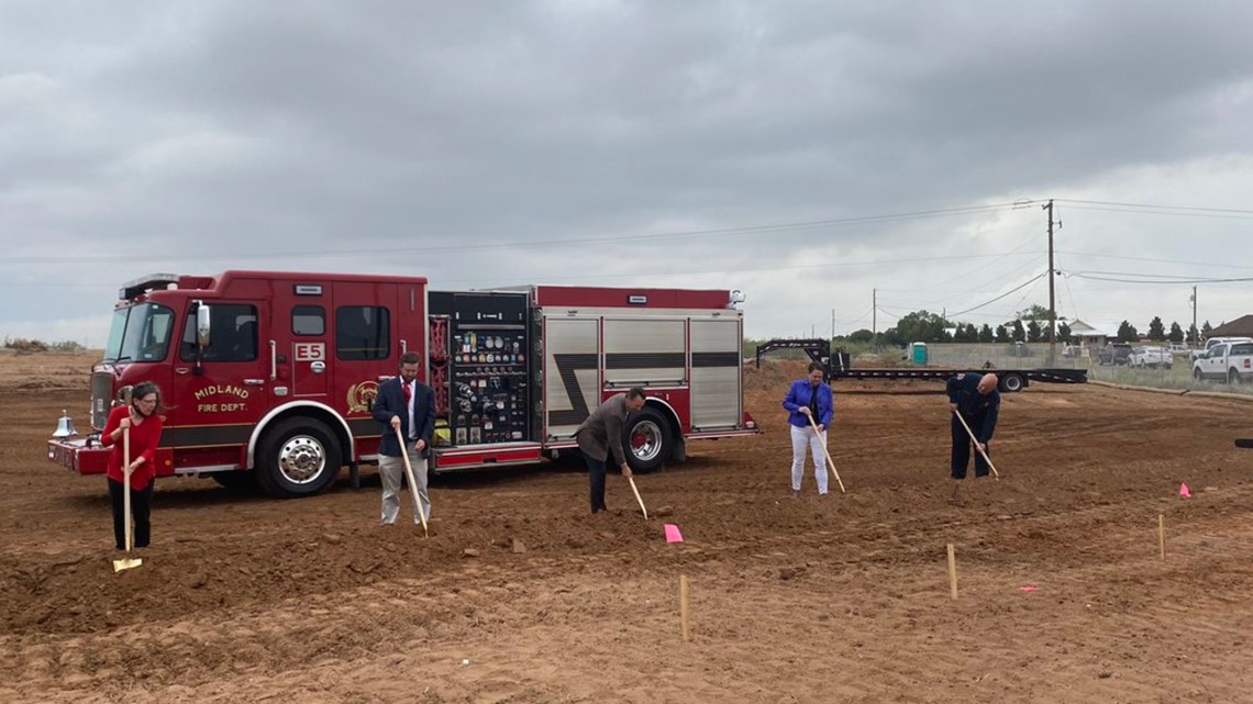 City of Midland holds groundbreaking for new fire station | newswest9.com