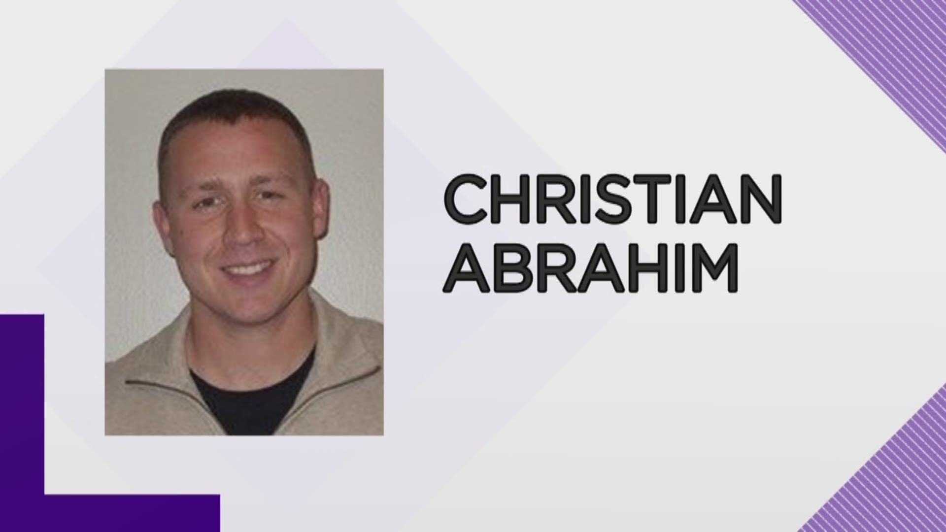 Christian Abrahim has been charged with manslaughter and criminally negligent homicide after a deadly car accident.