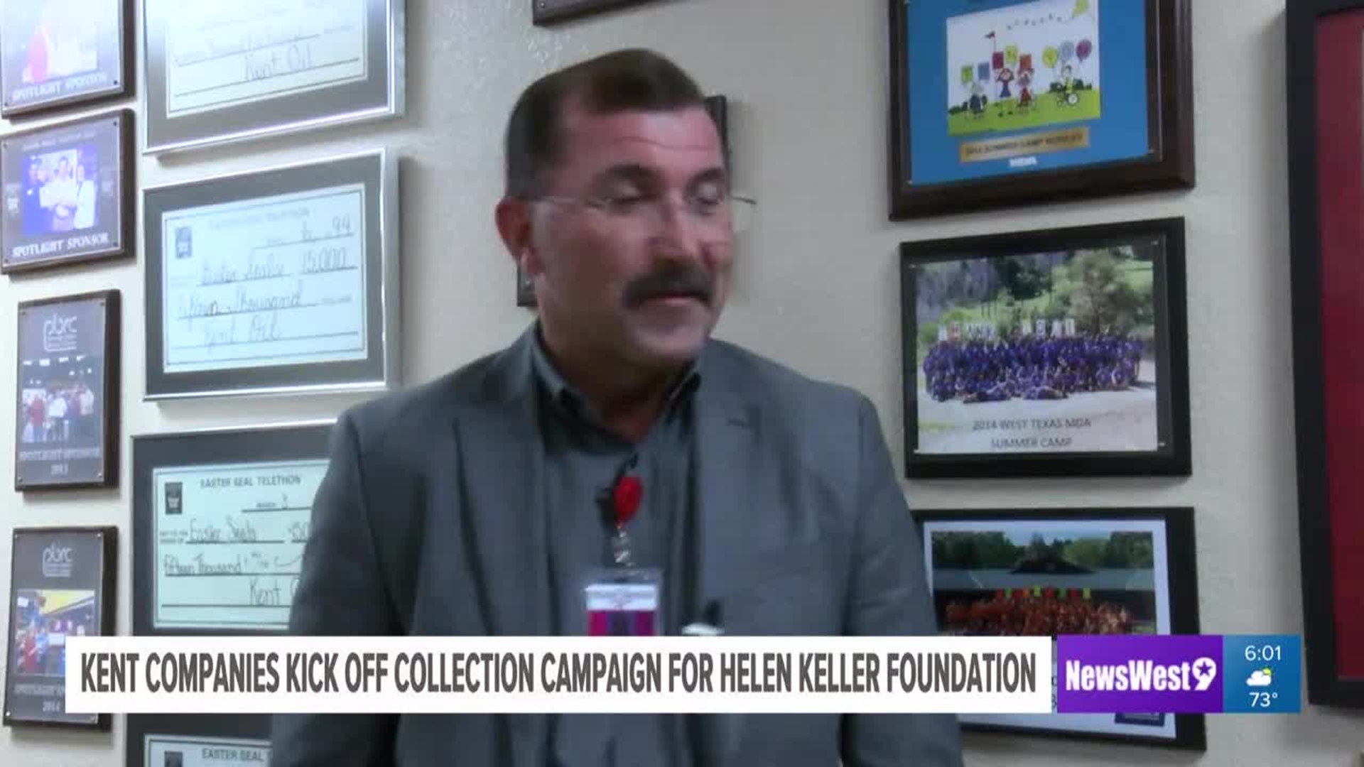 Kent Company partners with Helen Keller Foundation to help those with vision impairment