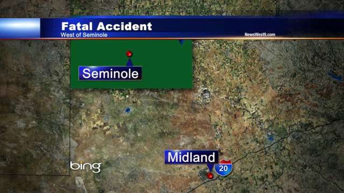 One Killed, Two Injured in Accident West of Seminole | newswest9.com