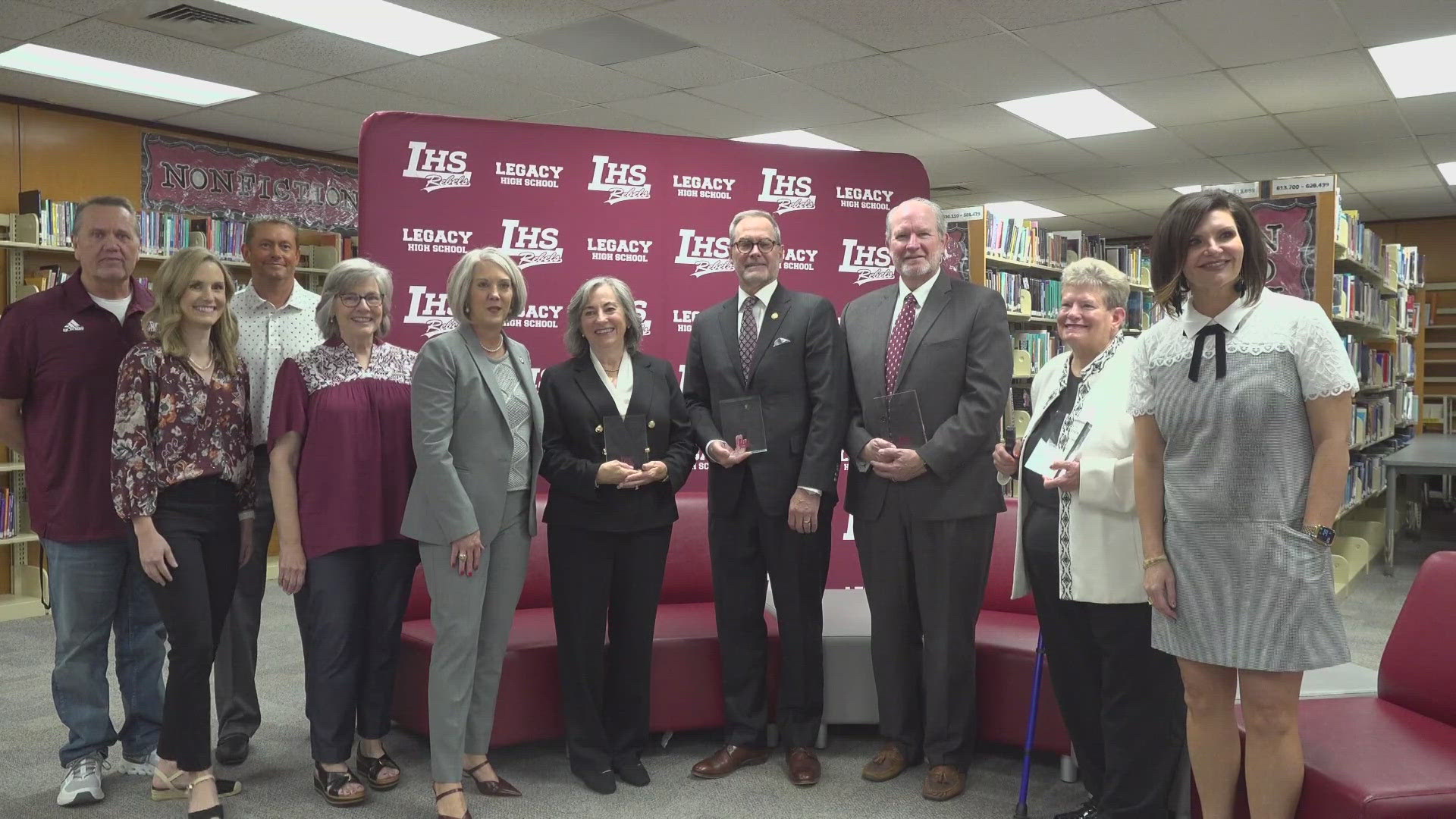 Pauley Turney Edwards, Judge Marvin Moore, Dr. Karen Jane Scott and Texas Senator Kevin Sparks were inducted into the class of 2024.