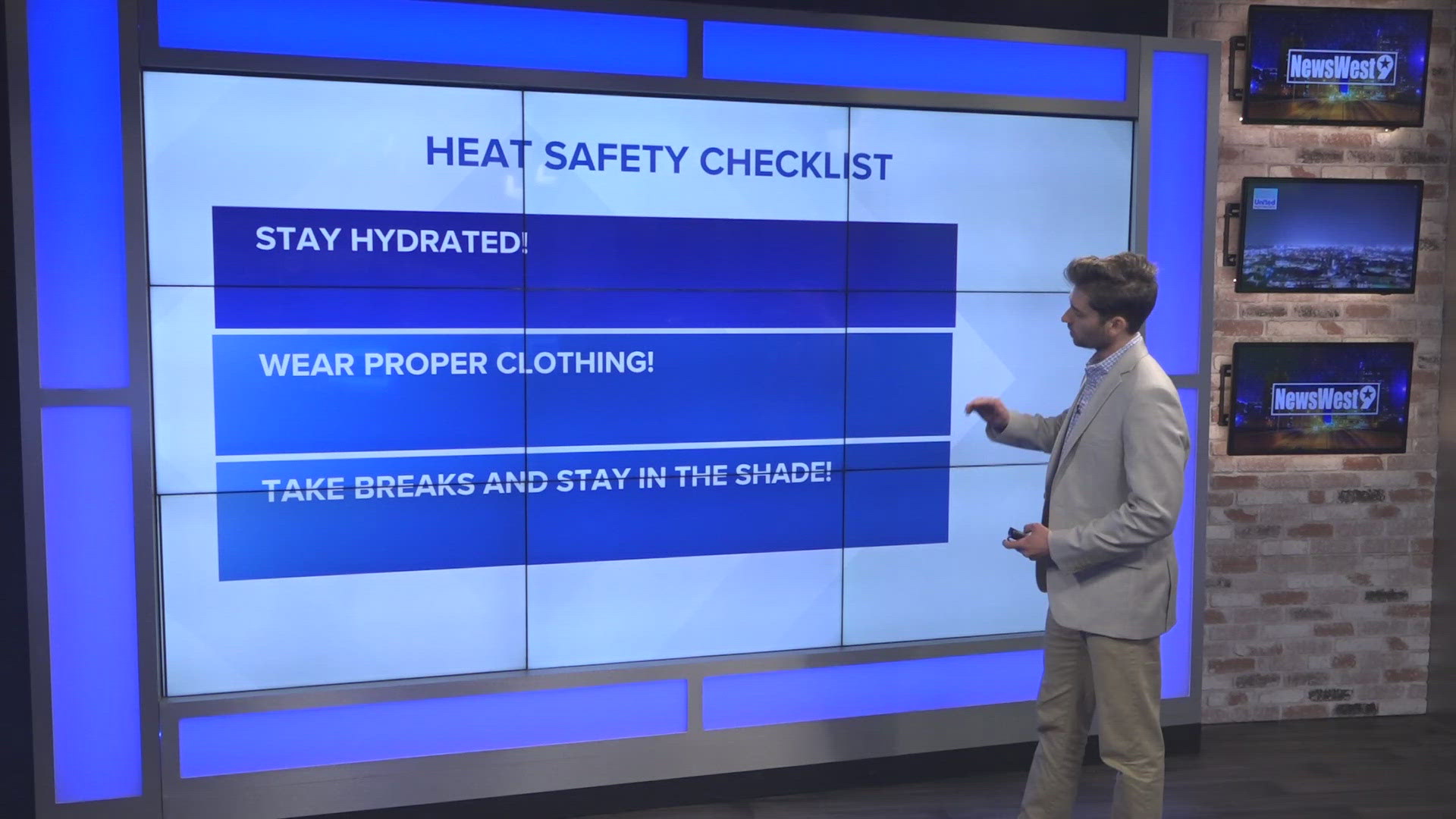 How to stay safe in extremely hot weather conditions | newswest9.com