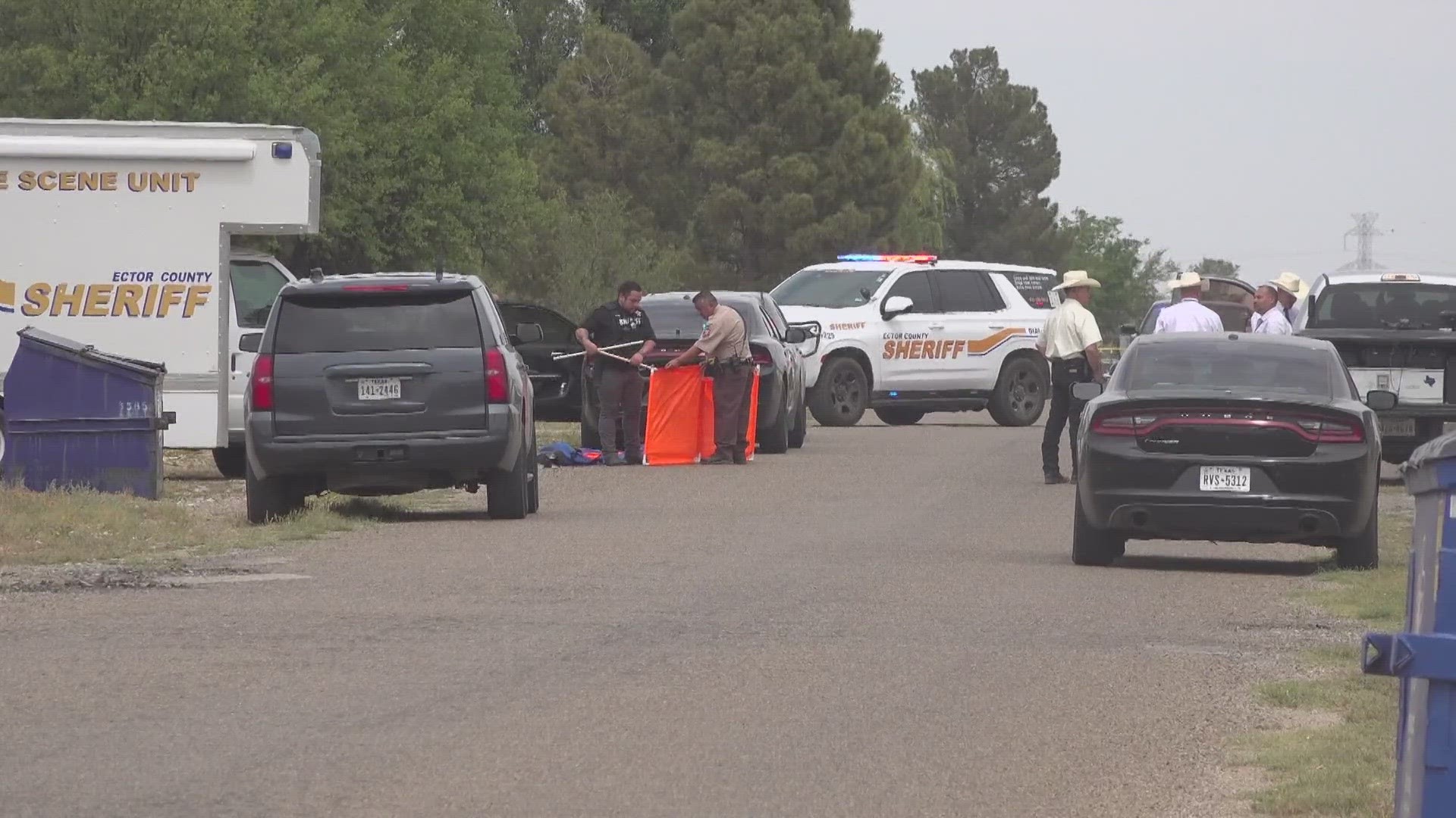 ECSO has confirmed that the victim who was allegedly killed outside a West Odessa home was 74-year-old Ronald Irwin. His cause of death is unknown.