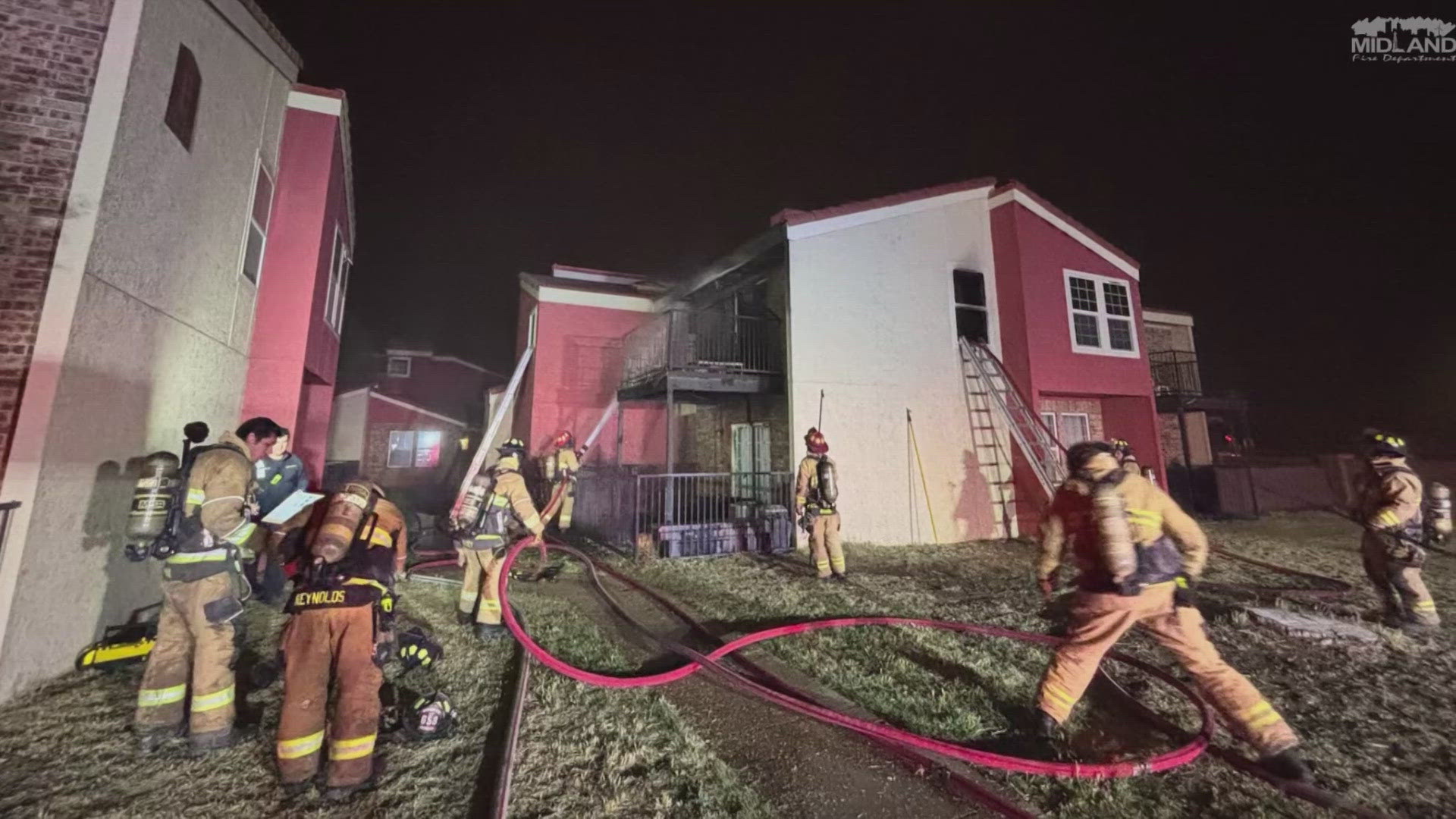 Midland family displaced by apartment fire Tuesday | newswest9.com