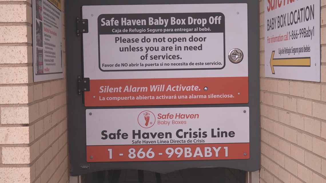 First Safe Haven Baby Box surrender reported in Texas