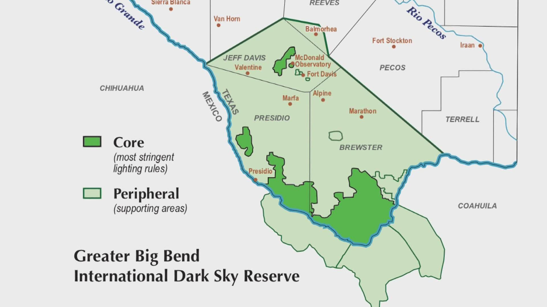 The area would earn the largest 'Dark Sky Reserve' designation on Earth.