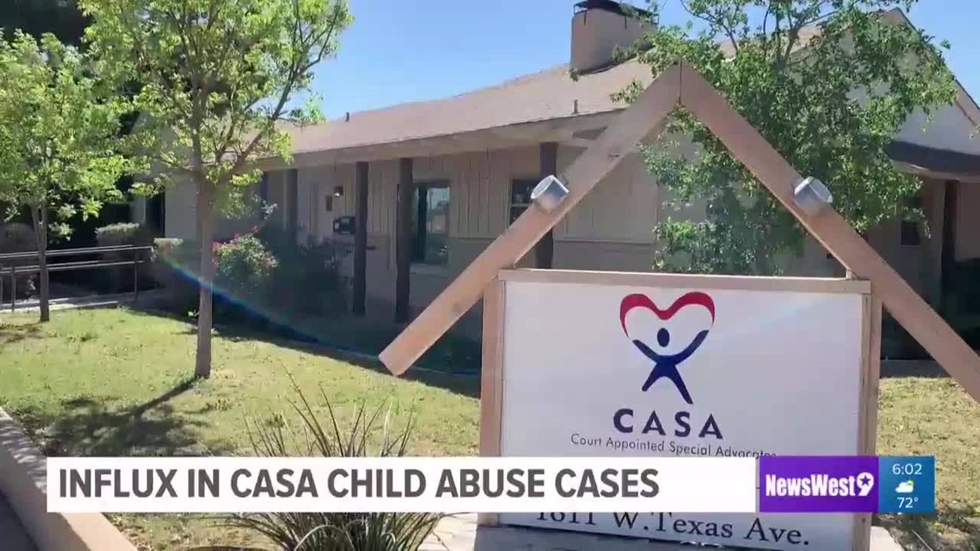 CASA of West Texas reports extreme influx in child abuse cases