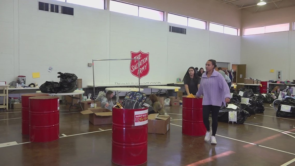 Toys get distributed at Odessa's Salvation Army - Vimarsana News